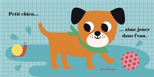Livre à toucher "Petit Chien"