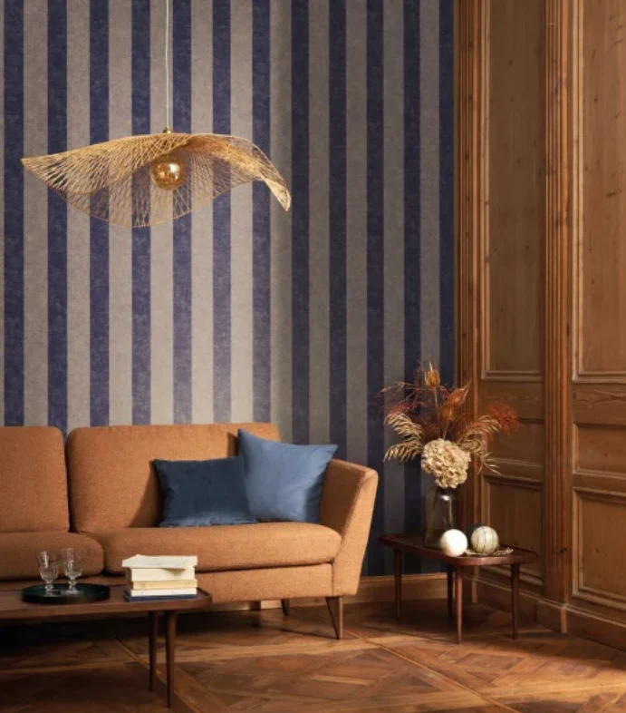 Papier peint tendance Les rayures