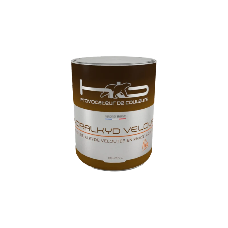 NOUVEAU - HYDRALKYD VELOURS NÉO Peinture de finition d'aspect velouté murs et plafonds