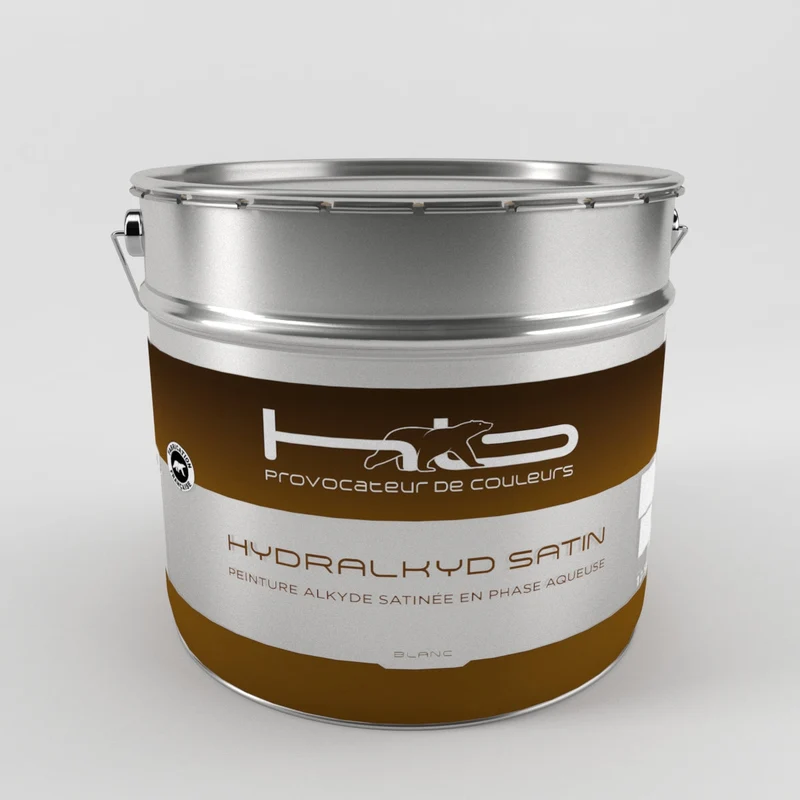 HYDRALKYD SATIN Peinture de finition satinée murs, plafond et boiseries intérieures