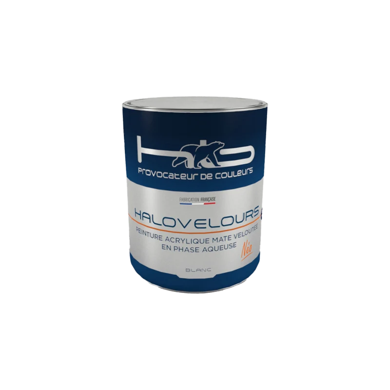 NOUVEAU - HALOVELOURS NÉO Peinture de finition d'aspect velouté murs et plafonds