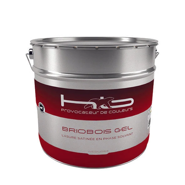 BRIOBOIS Lasure satinée pour la protection et décoration des boiseries intérieures et extérieures