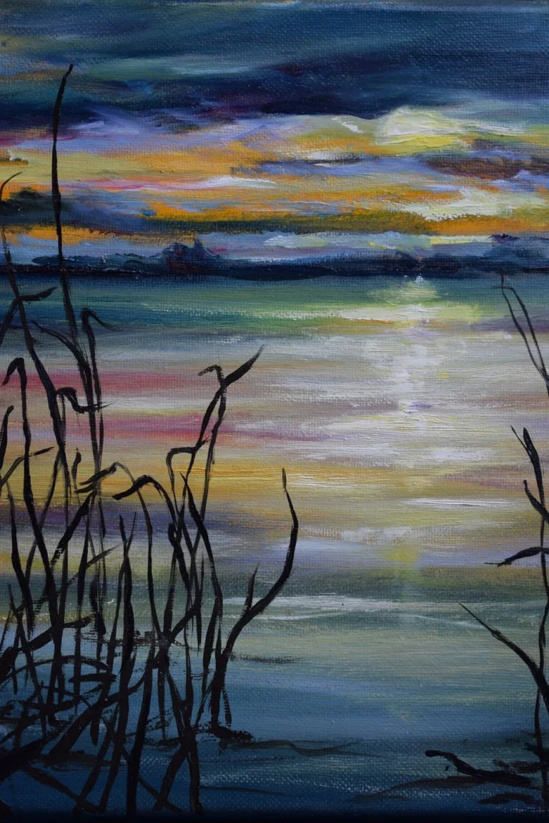 Tryptique coucher de soleil