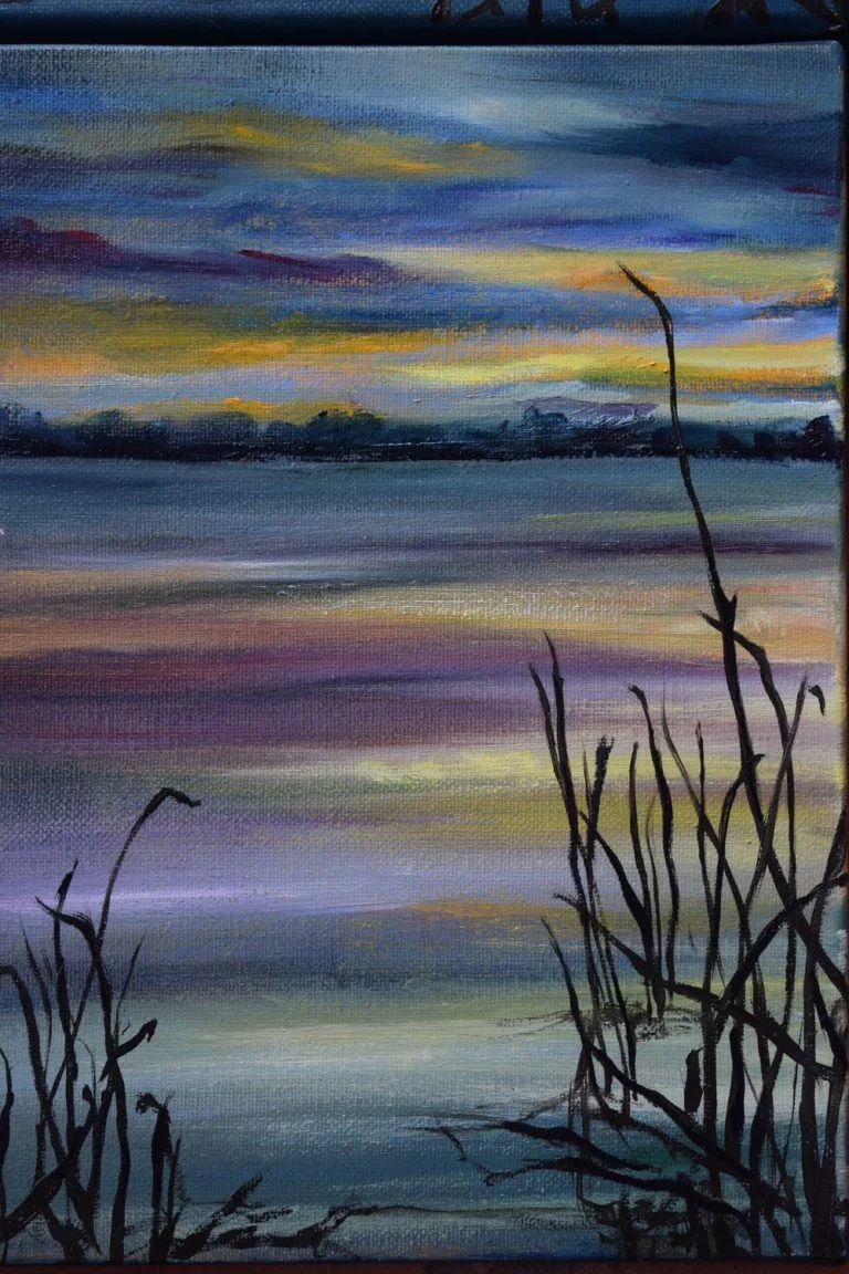 Tryptique coucher de soleil