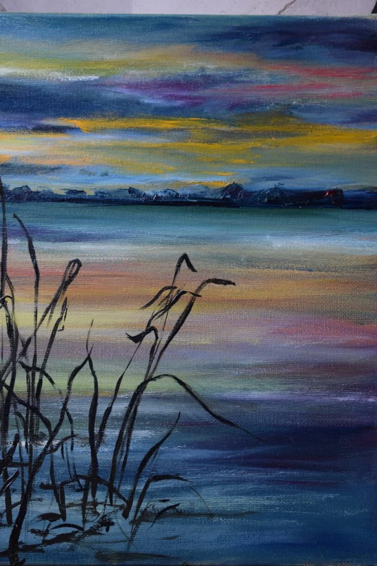 Tryptique coucher de soleil