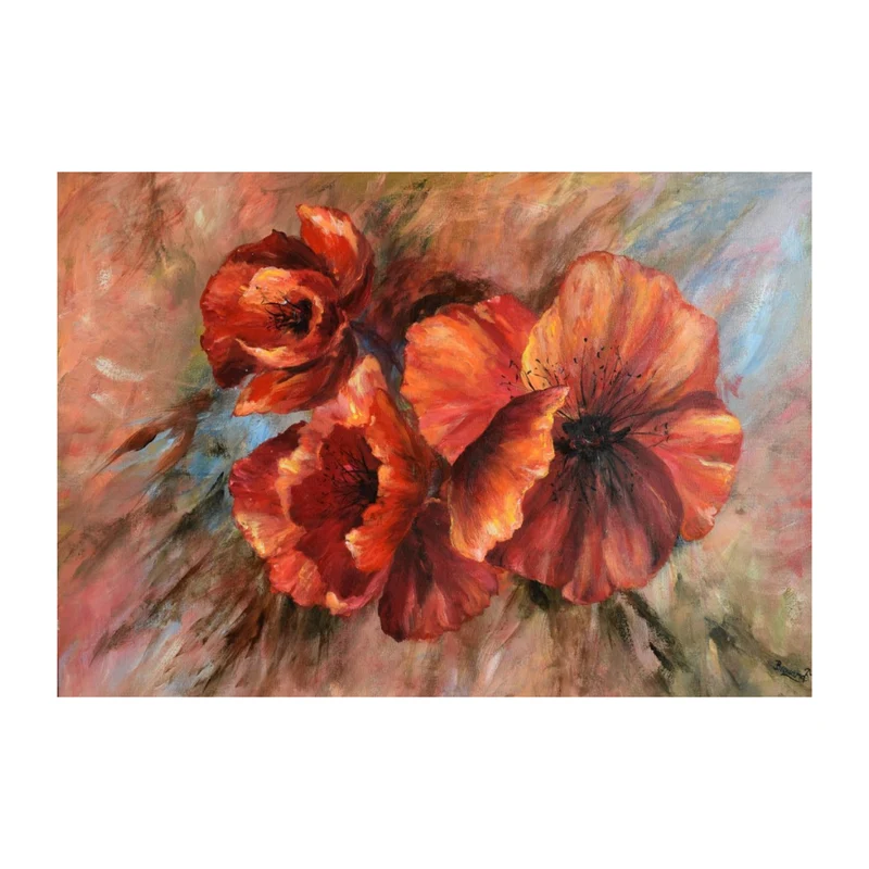 Renaissance de coquelicots