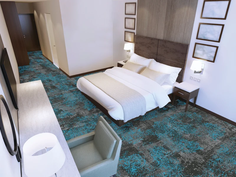 Moquette en dalle décorative SOLTEX DESIGN CARRE COUTURE ILDA
