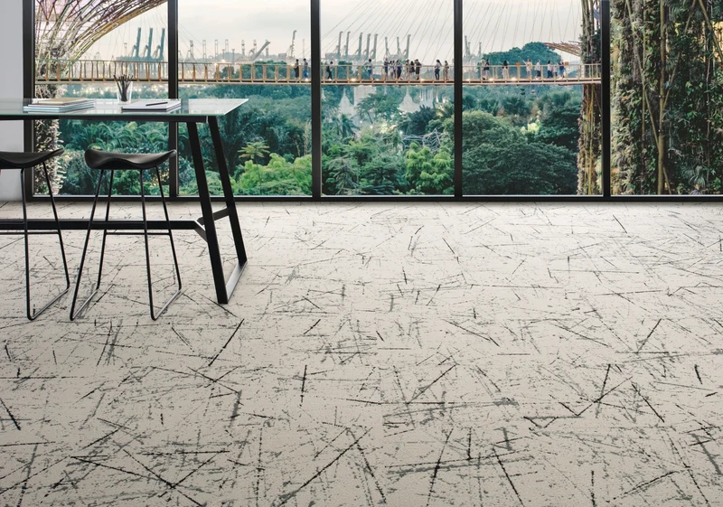 Moquette en dalle acoustique SOLTEX SILENCE CRAZY