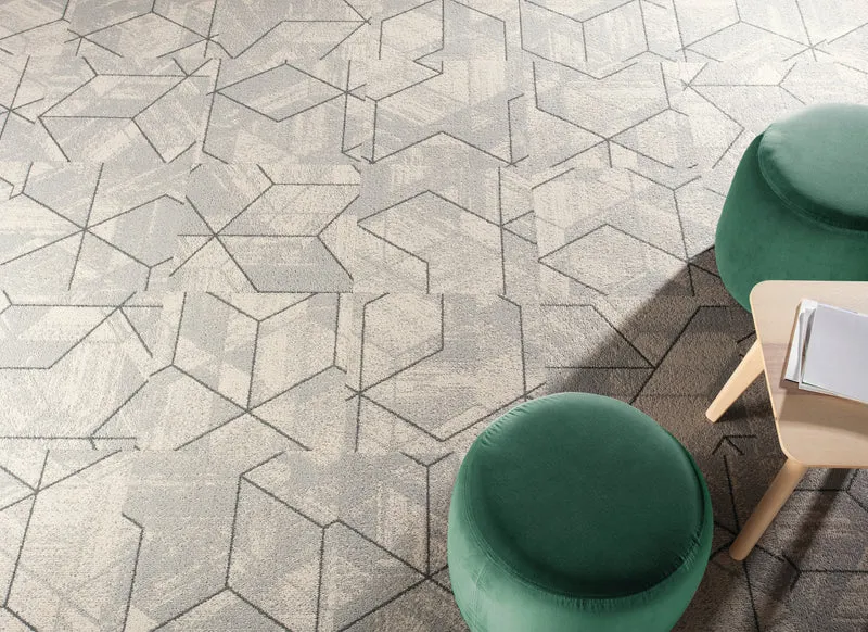 Moquette en dalle acoustique SOLTEX SILENCE MATRIX