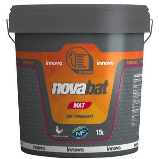 Peinture Novabat Acrylique Mat blanc 15L