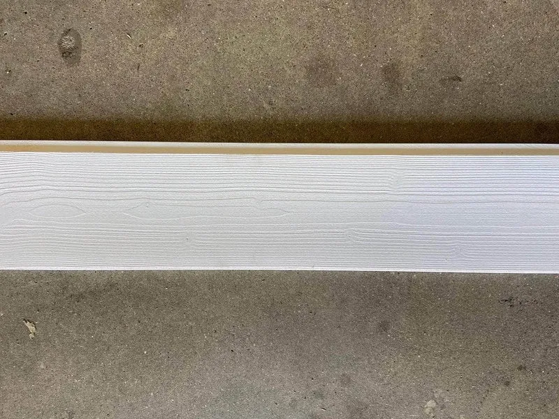 Lambris peint en blanc bois brut - 13x135 - L=2,53m