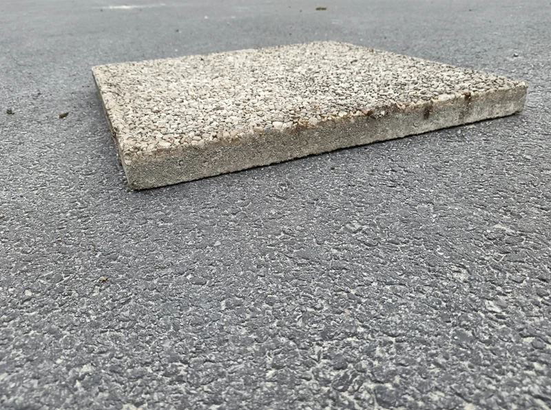 Dalle gravillonnée - 500 x 500 x 40 mm - Novadal