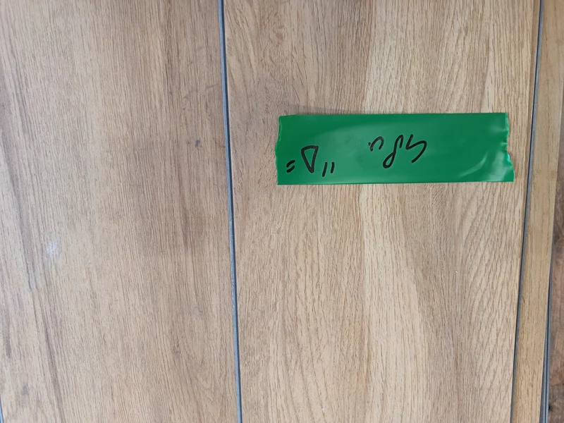 Dalle PVC clipsable décor chêne D - 1240 x 215 x 5 mm