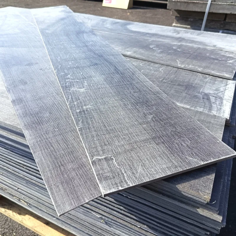 Lame PVC décor bois gris - 1200 x 180 x 20 mm