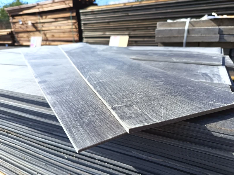 Lame PVC décor bois gris - 1200 x 180 x 20 mm