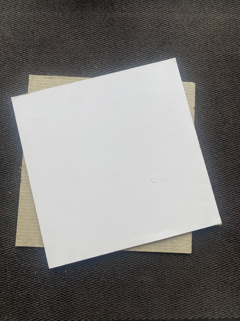 Faux-plafond laine de roche blanc - Ep=15mm - 595x595