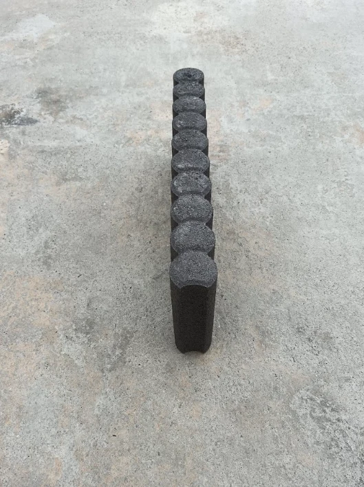 Bordurette béton Anthracite - 500 x 210 x 60 mm