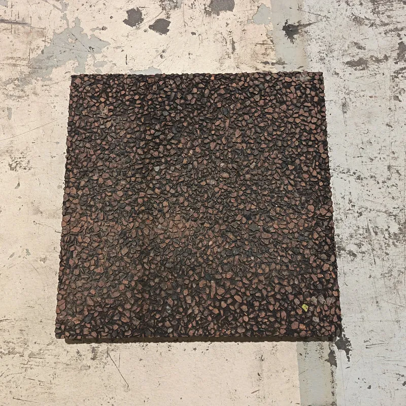 Dalle gravillonnée béton rose - 500 x 500 x 50 mm