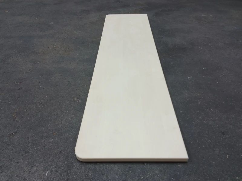 Tablette aggloméré décor érable - 1400 x 360 x 20 mm