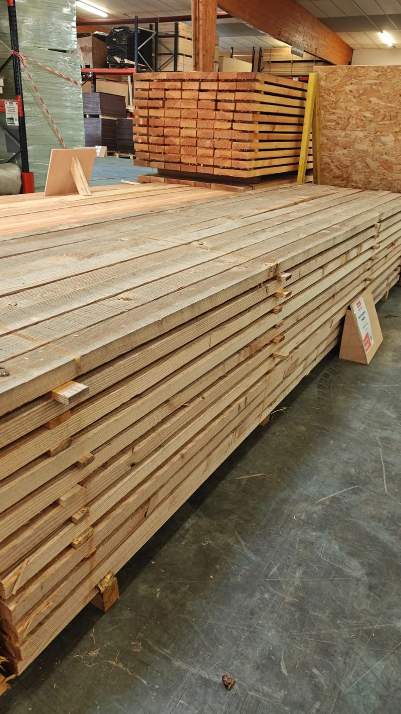 Bois d'ossature douglas classe 3 - 45x100 - L=4m