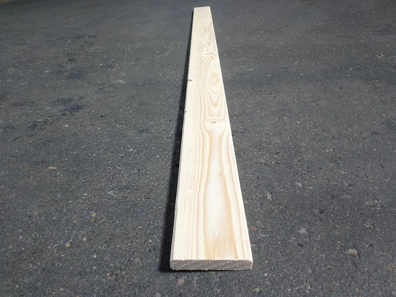 Liteau epicéa bois massif - 14 x 72 - L=1.3m (raboté 4 faces)