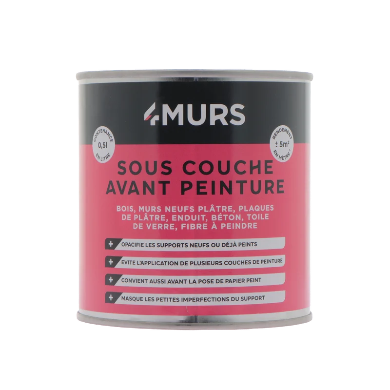 SOUS COUCHE AVANT PEINTURE