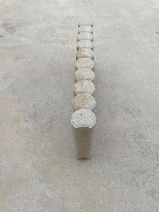 Bordurette béton Beige - 500 x 210 x 60 mm