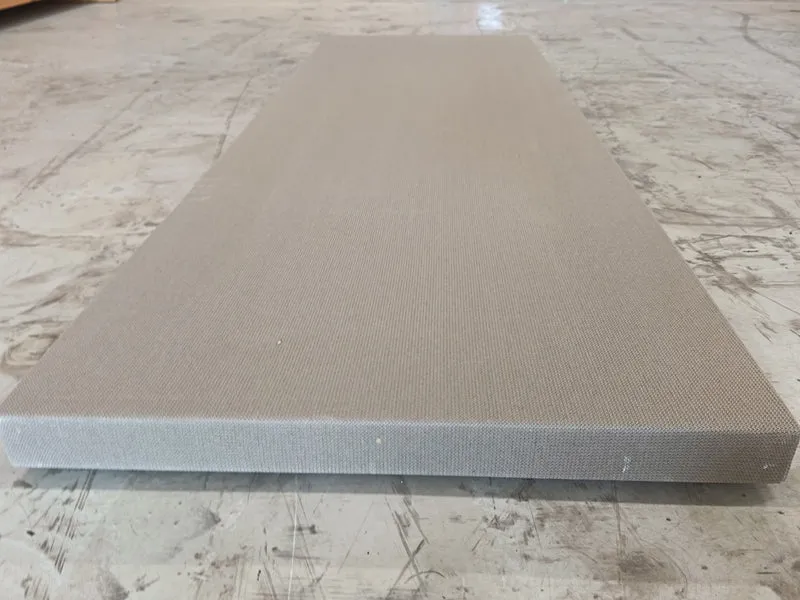 Panneau acoustique gris - 1800 x 1200 x 40 mm