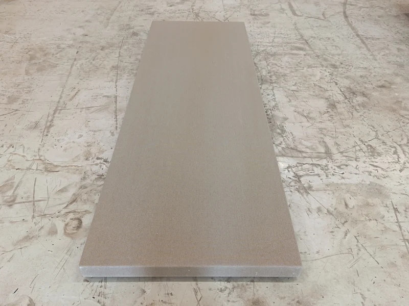 Panneau acoustique gris - 1800 x 1200 x 40 mm
