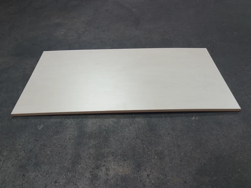 Tablette aggloméré décor érable - 1600 x 800 x 25 mm