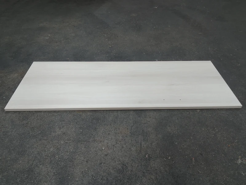 Tablette aggloméré décor bois clair - 1330 x 495 x 18 mm