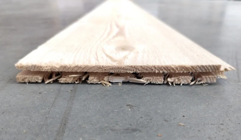 Lambris brut naturel - 13x135 - L=2,55m