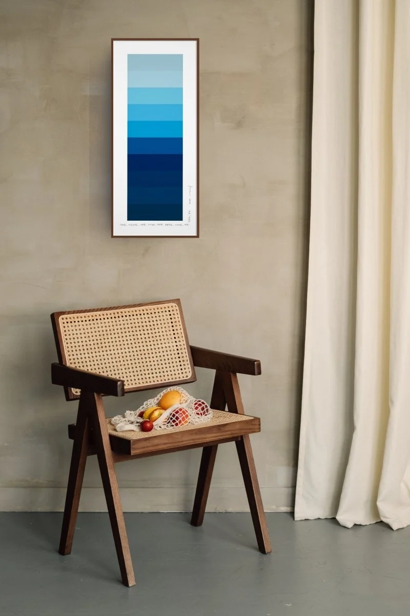 Emotional color chart 264