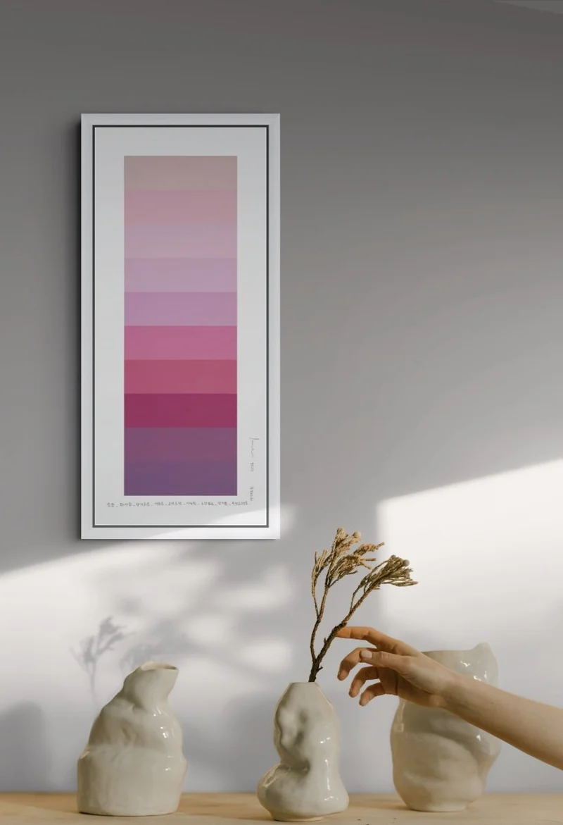 Emotional color chart 262