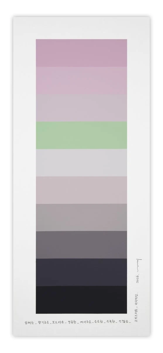 Emotional color chart 261
