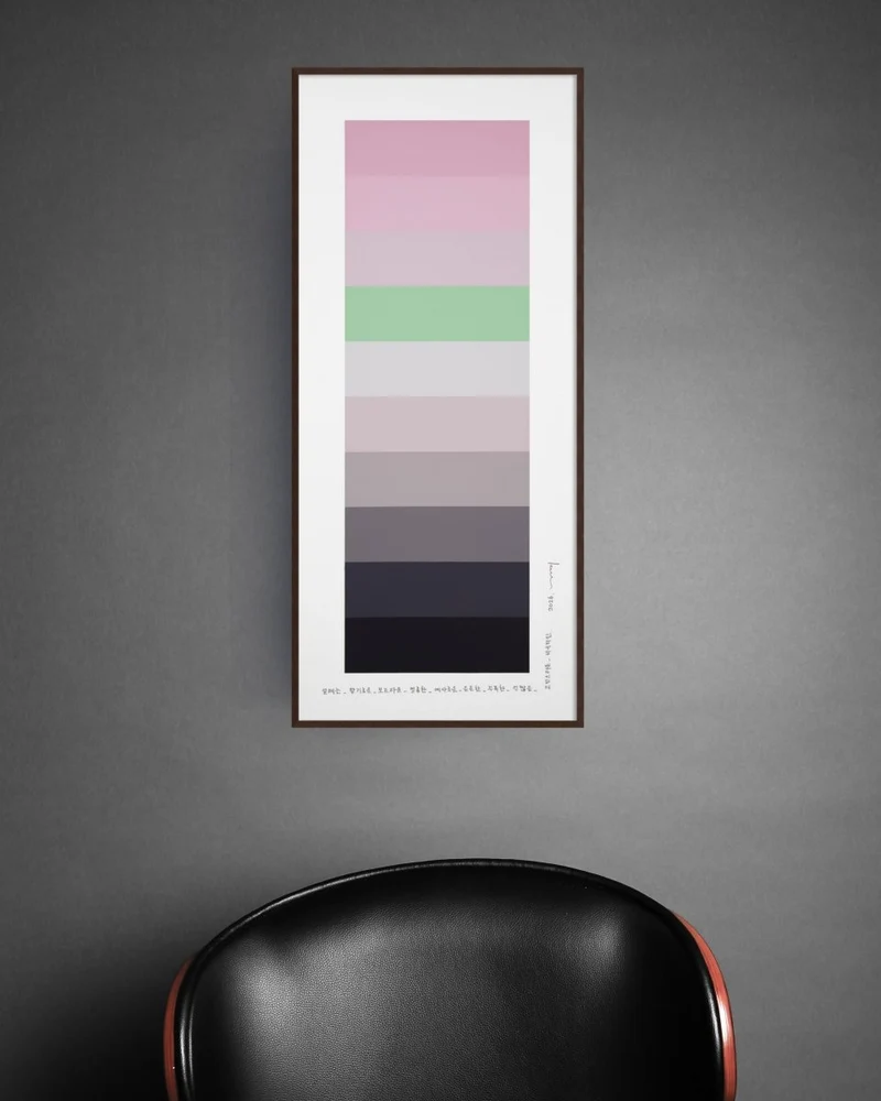 Emotional color chart 261