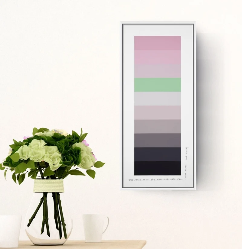 Emotional color chart 261