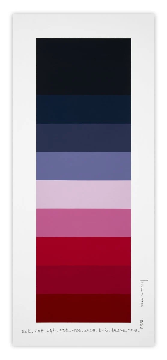Emotional color chart 259