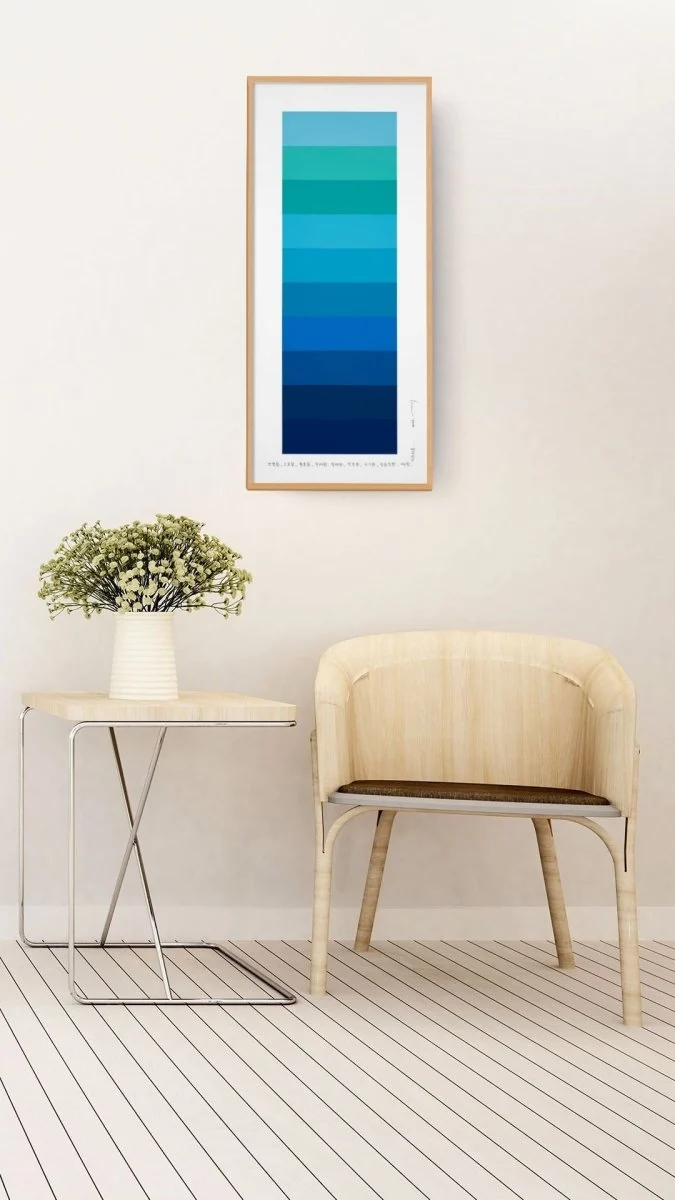 Emotional color chart 255