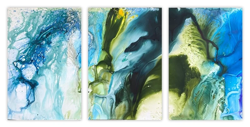 Bois de Boulogne 2 (Triptych)