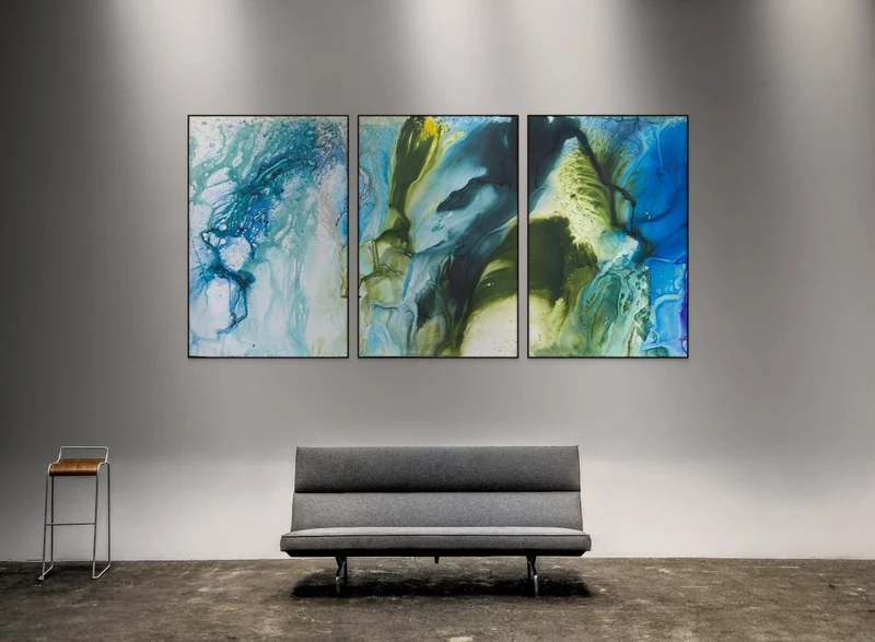 Bois de Boulogne 2 (Triptych)
