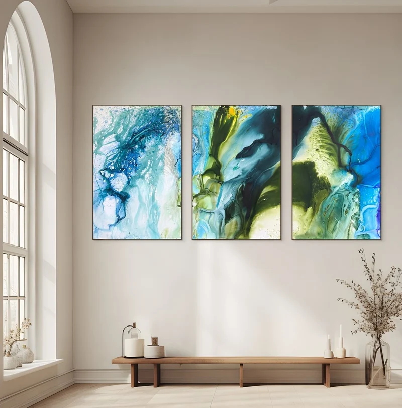 Bois de Boulogne 2 (Triptych)