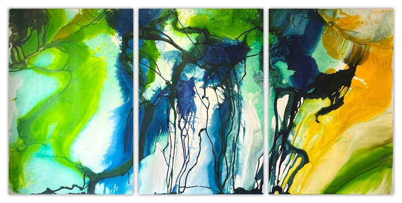 Bois de Boulogne 1 (Triptych)
