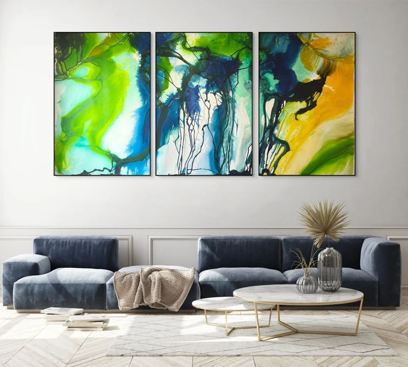 Bois de Boulogne 1 (Triptych)