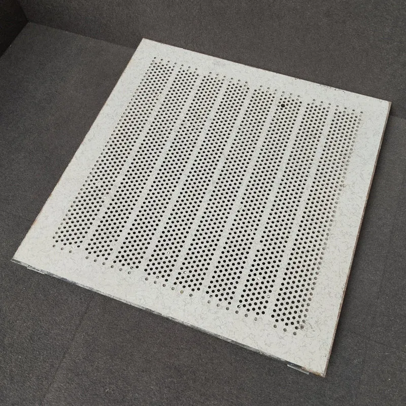 Faux plancher technique perforé - 600 x 600 x 45 mm