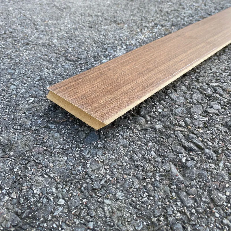 Plinthe wenge bois exo classe 4 - 13x80 - L=2,2m