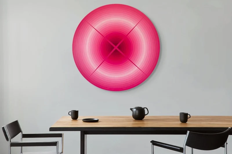 Light Interaction (Rose Madder)