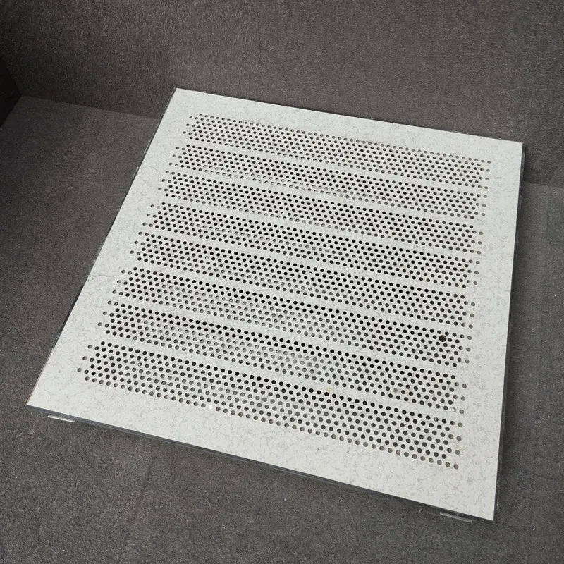 Faux plancher technique perforé - 600 x 600 x 90 mm