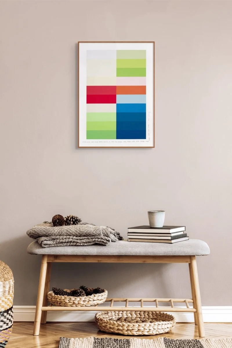 Emotional color chart 252