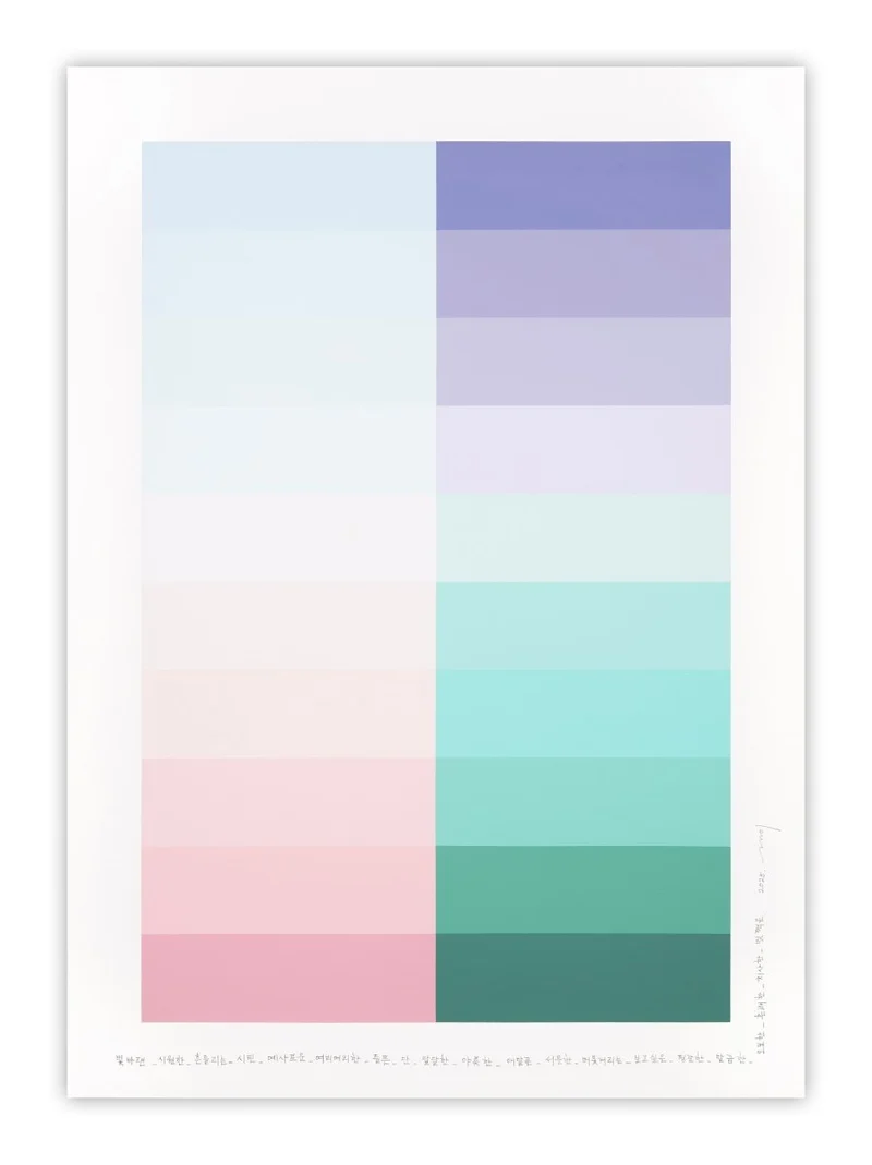 Emotional color chart 243